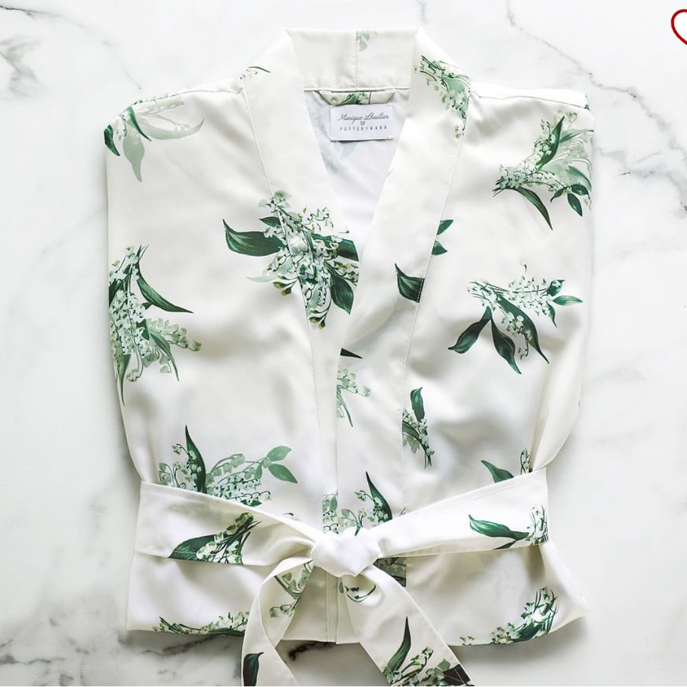 Monique Lhuillier x Pottery Barn robe